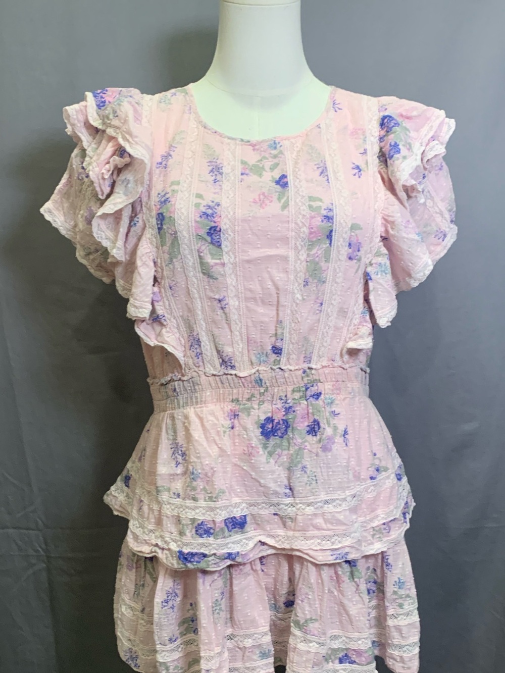 LoveShackFancy Natasha Dress, Size S